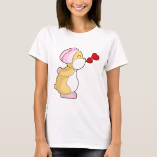 T-shirt Voile de mariée pour hamster