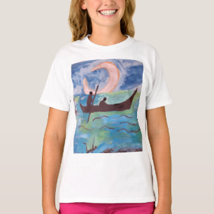 T-shirt Voile en clair de lune