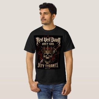 T-shirt VOILE ROUGE AUBE - Pas de tyrans
