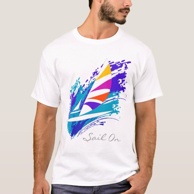 T-shirt Voilier En Chemise (Devant)