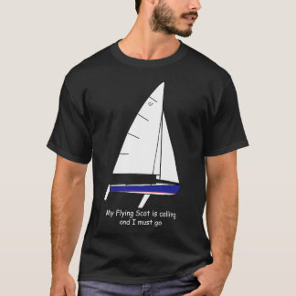 T-shirt voilier en Scot volant Mon voilier en Scot volant