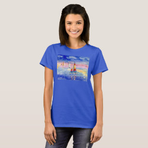 T-shirt Voiliers de chat de Hobie