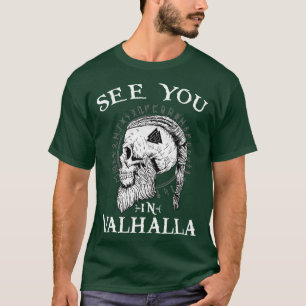 T-shirt Voir à Valhalla Viking