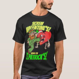T-SHIRT VOIR LA VALENTINE, VENEZ SUR ST. JOURNÉE DES PATRC