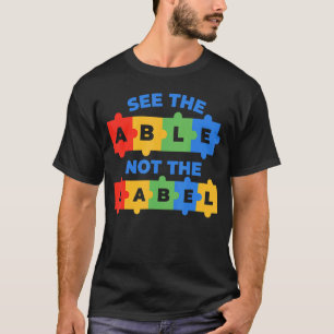T-shirt Voir L'Able Pas Le Étiquette 2