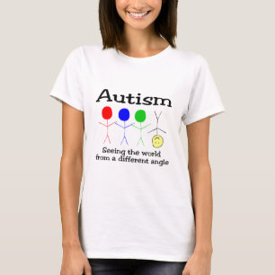 T-shirt Voir le monde d'un angle différent