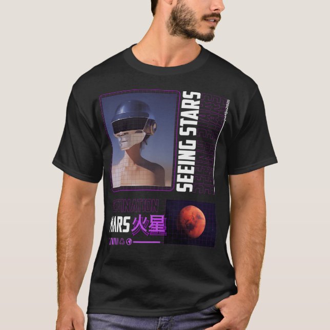T-shirt Voir les étoiles (Devant)
