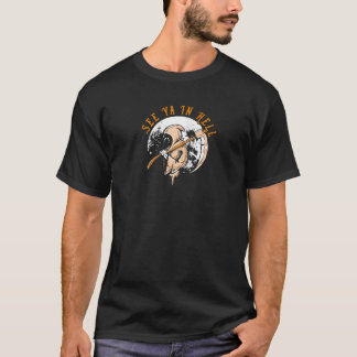 T-shirt Voir Ya En Enfer Dead Horror Monster Zombie Hallow