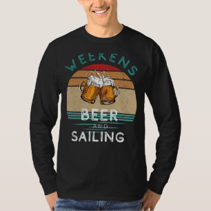 T-shirt Vois dans le rire ! Week-ends avec bière et voile