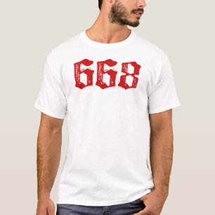 T-shirt Voisin 668 de la bête