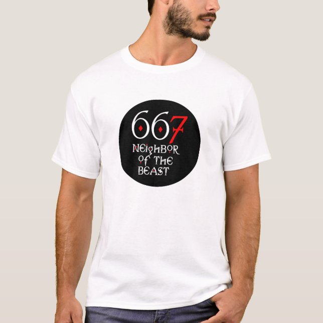 T-shirt voisin de la bête (Devant)