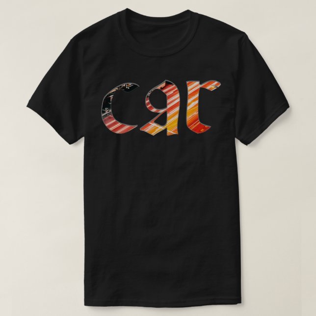 T-shirt voiture (Design devant)