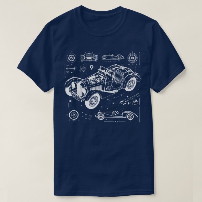 T-shirt voiture (Design devant)