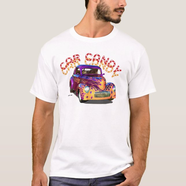 T-shirt Voiture 1941 d'entrave de Willys (Devant)
