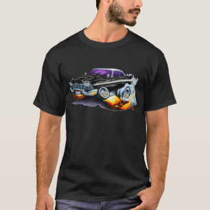 T-shirt Voiture 1958 de noir de fureur de Plymouth