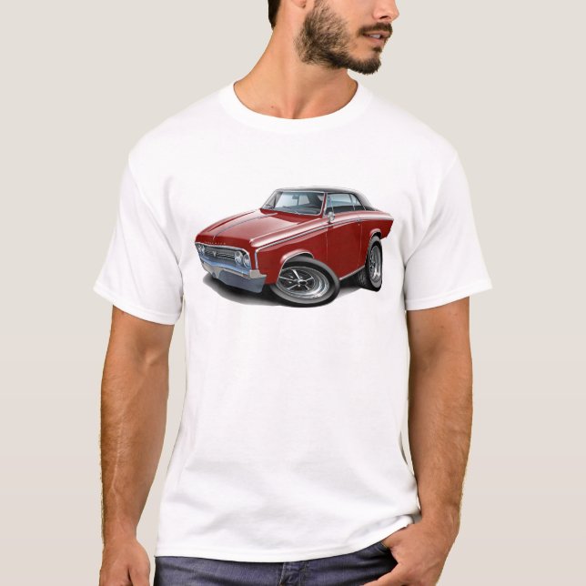 T-shirt Voiture 1964-65 Marron-Noire de sabre d'abordage (Devant)