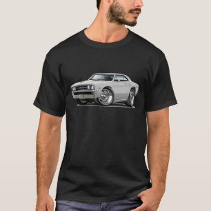 T-shirt Voiture 1967 de blanc de Chevelle