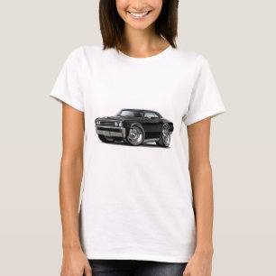 T-shirt Voiture 1967 noire de Chevelle