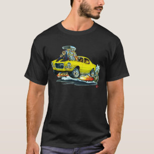 T-shirt Voiture 1970-72 Jaune-Noire de Camaro