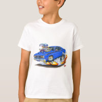 Voiture 1970-74 de bleu de chiffon de Plymouth