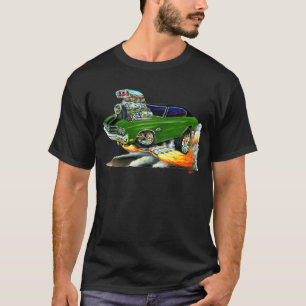 T-shirt Voiture 1970 Vert-Noire de Chevelle