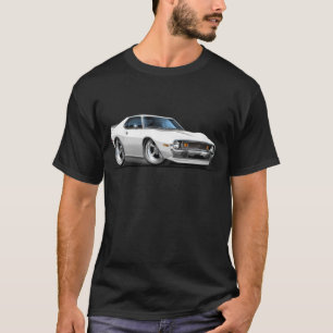 T-shirt Voiture 1971-72 de blanc de javelot