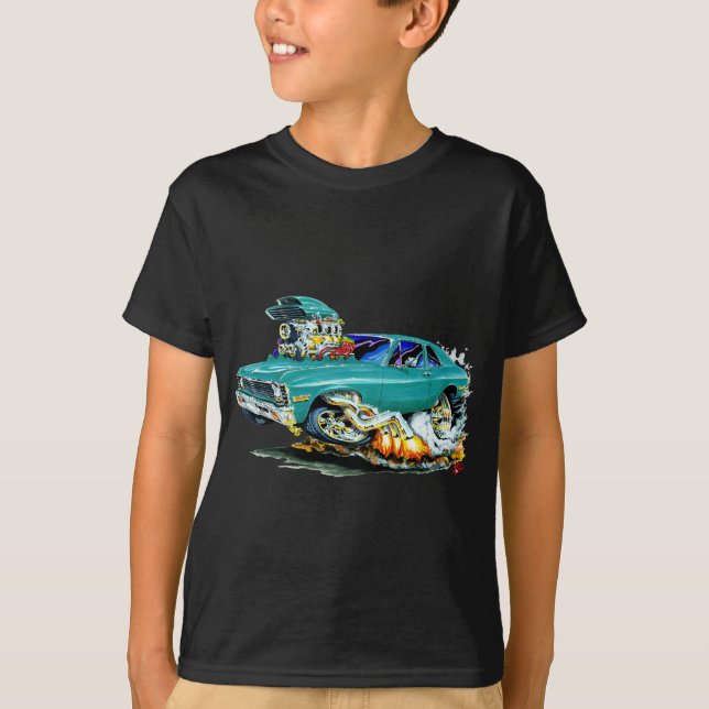 T-shirt Voiture 1971-74 de Teal de nova (Devant)