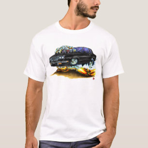 T-shirt Voiture 1983-88 noire de sabre d'abordage