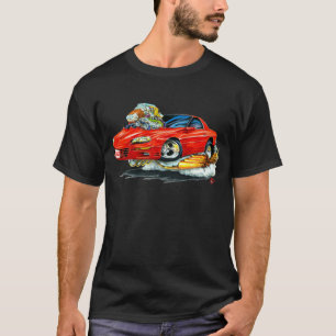 T-shirt Voiture 1998-02 de rouge de Camaro