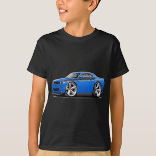 T-shirt Voiture 2009-11 Bleu-Noire du challengeur droite