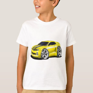 T-shirt Voiture 2010 Jaune-Noire de Camaro
