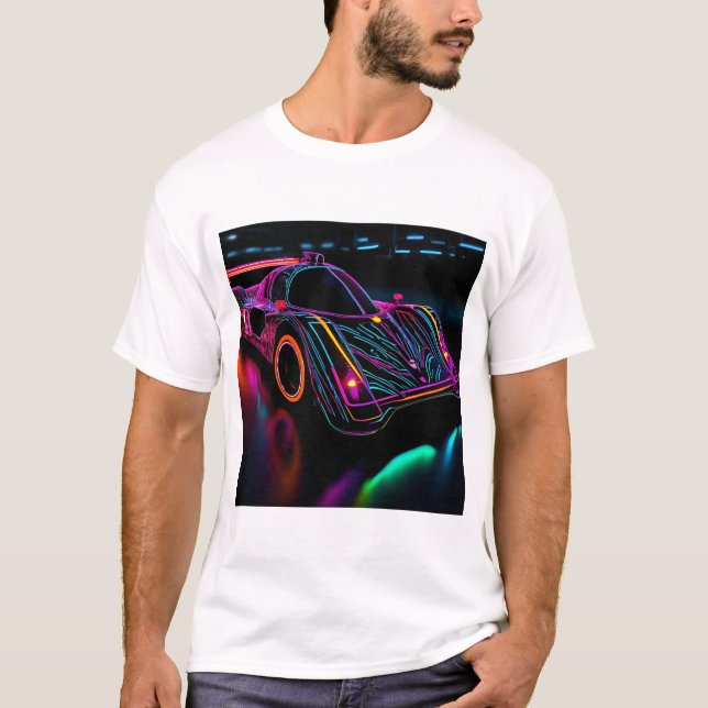 T-SHIRT VOITURE 90S (Devant)