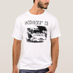T-shirt Voiture à moteur gonflé drôle de voiture