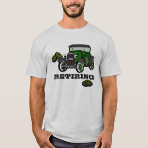 T-shirt Voiture antique à la retraite