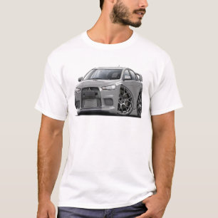 T-shirt Voiture argentée d'Evo