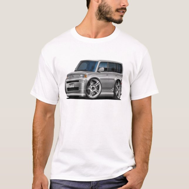 T-shirt Voiture argentée du Scion XB (Devant)