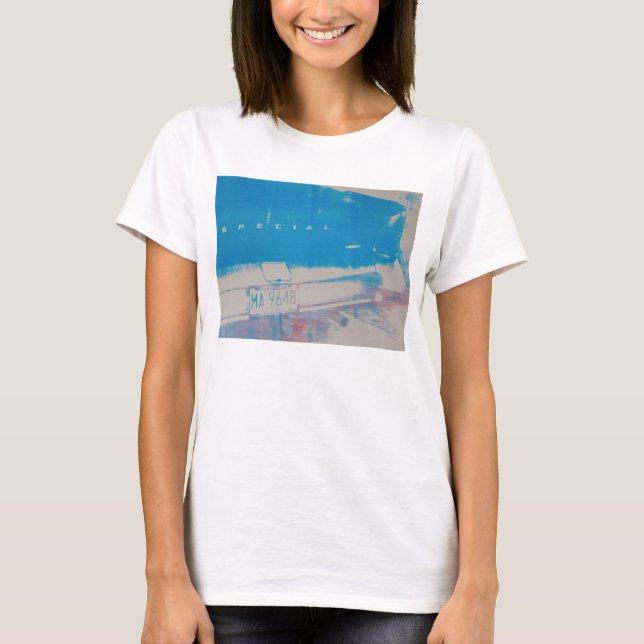 T-shirt Voiture bleue (Devant)