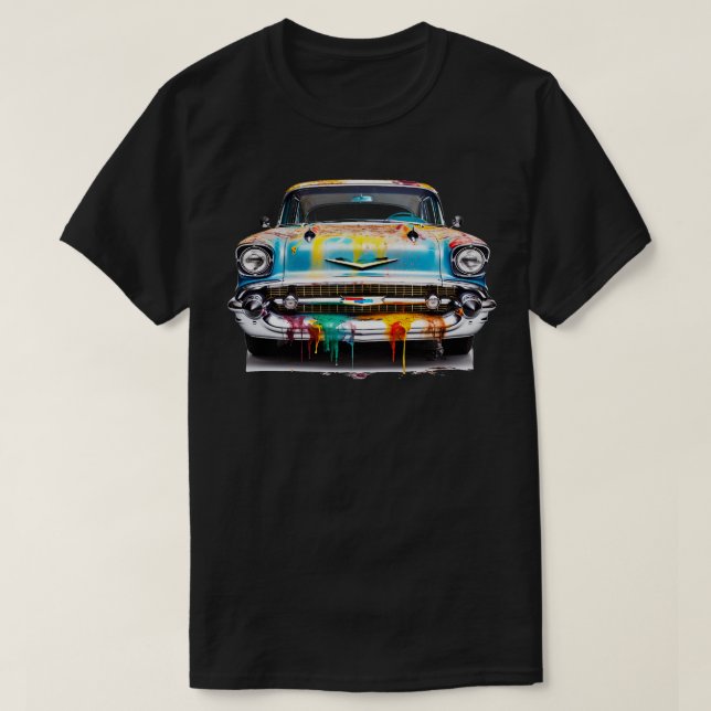 T-shirt Voiture classique (Design devant)