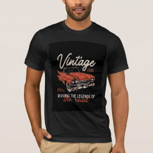 T-shirt Voiture classique 1890 vintage - Rétro Automotive
