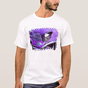 T-shirt Voiture classique : Chevrolet avec capot en feu