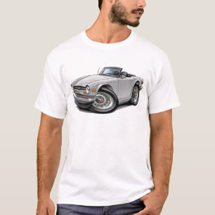 T-shirt Voiture de blanc de Triumph TR6