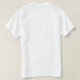 T-shirt Voiture de blanc du chargeur droite de Dodge (Design dos)