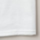T-shirt Voiture de blanc du chargeur droite de Dodge (Détail - Ourlet (en blanc))