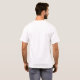 T-shirt Voiture de blanc du chargeur droite de Dodge (Dos entier)