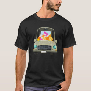 T-shirt Voiture de Candy Lazy Costume d'Halloween Trick O