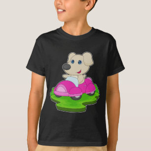 T-shirt Voiture de chien