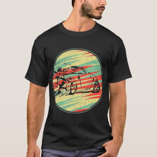T-shirt Voiture de conduite Retro Vintage les années 70 Si