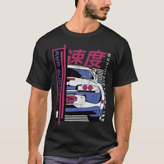 T-shirt Voiture de conduite S2 (212) (Devant)