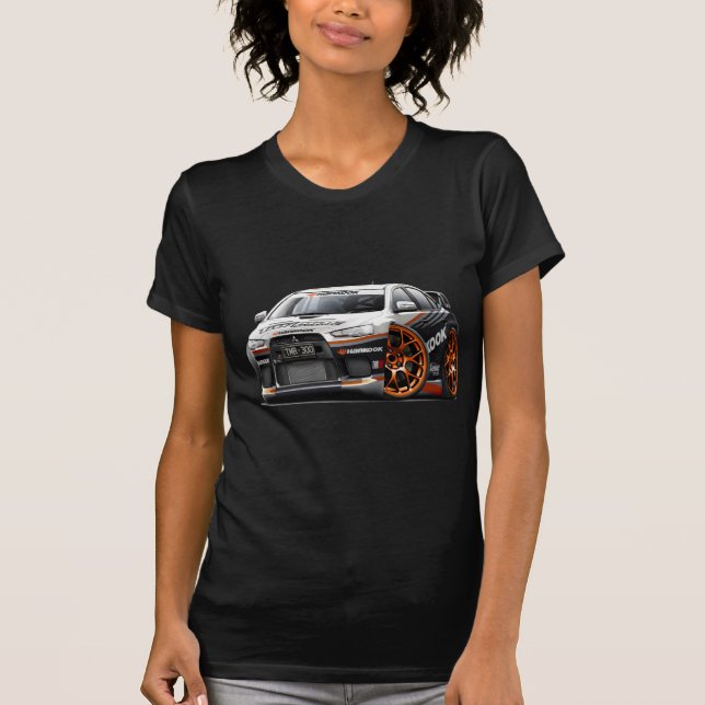 T-shirt Voiture de course d'Evo (Devant)