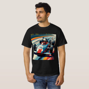 T-shirt voiture de course vintage   Ap Motorsport 